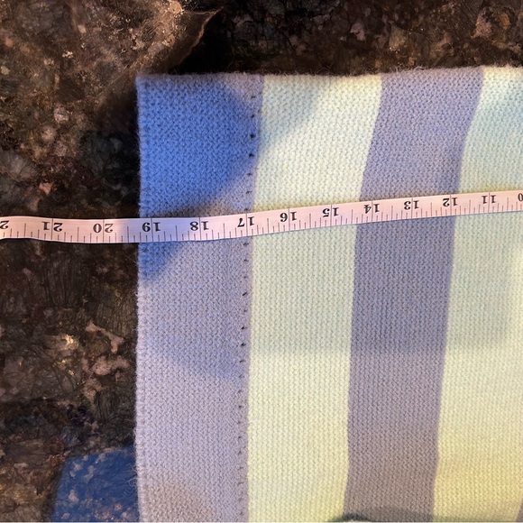 Altar’d State boxy collared v-neck striped sweater. Shorter length. Nautical. M - Picture 12 of 13